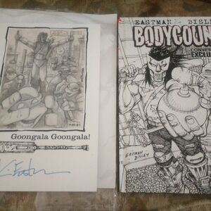 TMNT Bodycount Hardcover Convention Exclusive NEW